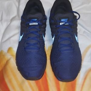 Nike Air Max Blue/Black in color.
